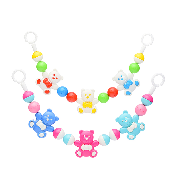 Погремушка-подвеска "Весёлые мишки" (54 см) Погремушка-подвеска "Весёлые мишки" (54 см)