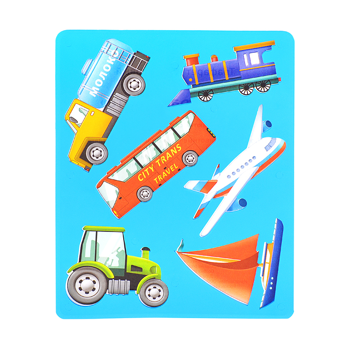 Трафарет "Виды транспорта" 