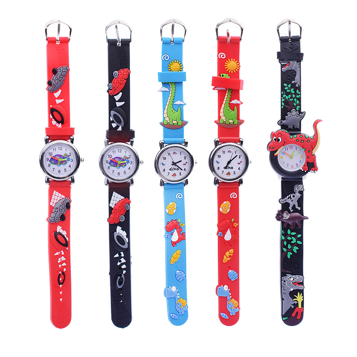 Часы игрушечные 00-2905 "Динозаврики" Часы игрушечные 00-2905 "Динозаврики"