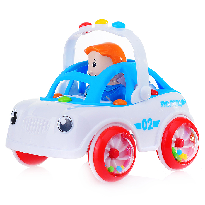 Машинка "Бусинка. Полиция" Машинка "Бусинка. Полиция"