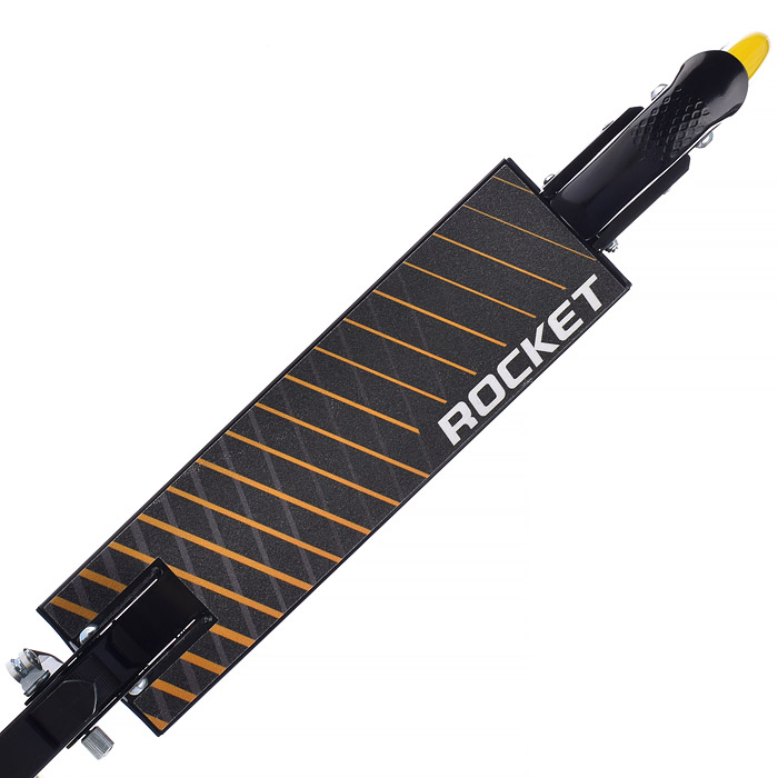 Фото к товару Самокат 2-х колесный ROCKET,колеса PU/ 125 мм,ABEC 7, желтый Самокат 2-х колесный ROCKET,колеса PU/ 125 мм,ABEC 7, желтый