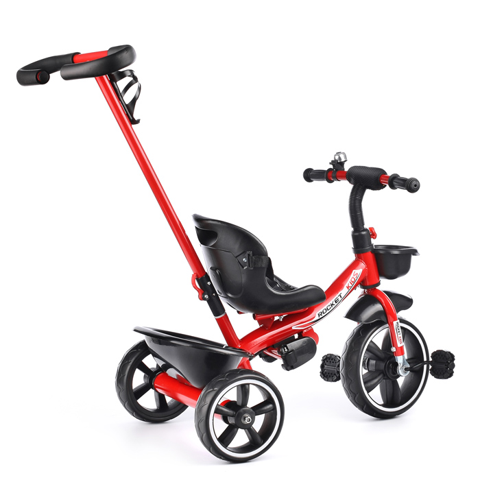 Фото к товару Велосипед 604-5-3 3-х колесный, красный Велосипед 604-5-3 3-х колесный, красный