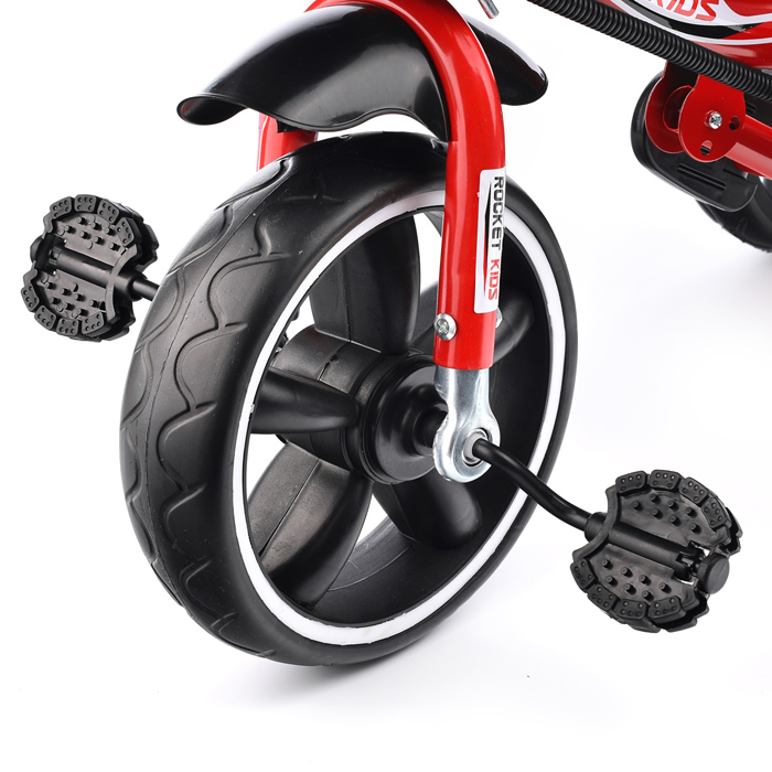 Фото к товару Велосипед 604-5-3 3-х колесный, красный Велосипед 604-5-3 3-х колесный, красный