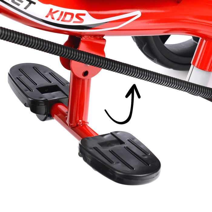 Фото к товару Велосипед 604-5-3 3-х колесный, красный Велосипед 604-5-3 3-х колесный, красный