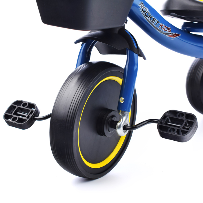 Фото к товару Велосипед XEL-2021-1, 3-х колесный, синий Велосипед XEL-2021-1, 3-х колесный, синий