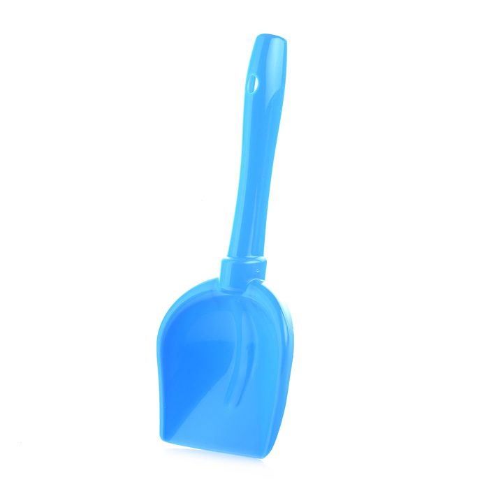 Набор №665: ведро-цветок среднее №4, лопатка №5, грабельки №5, формочки (динозавр №1 + динозавр №2)