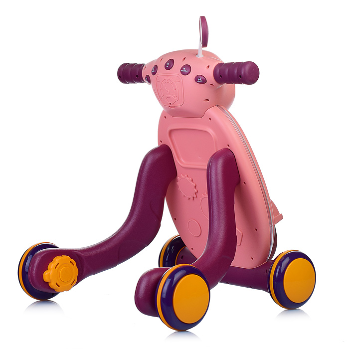 Фото к товару Ходунки 922-605 "Мотобайк" свет, звук, розовый Ходунки 922-605 "Мотобайк" свет, звук, розовый