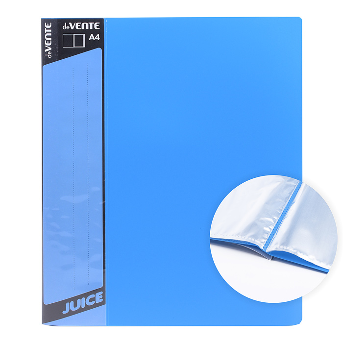 Папка с 30 вкладышами A4, 450 мкм, вкладыши 030 мкм, фактура "песок" внешний карма