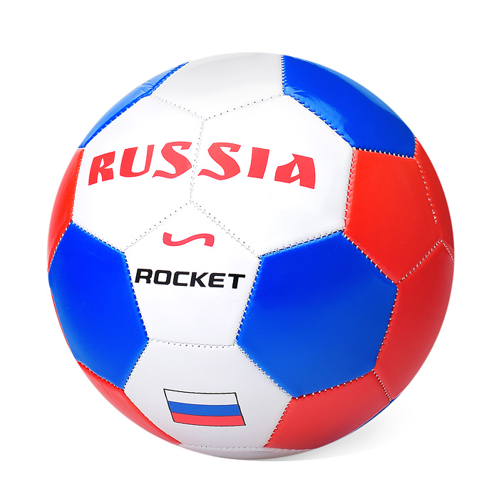 Фото к товару Мяч футбольный ROCKET, PVC, размер 5, 280 г Мяч футбольный ROCKET, PVC, размер 5, 280 г
