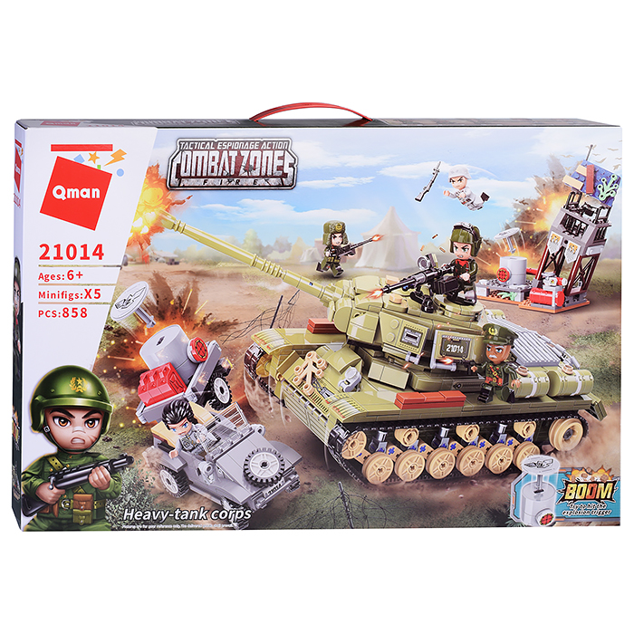 Конструктор 21014 "Танк" (858 дет.) Конструктор 21014 "Танк" (858 дет.)