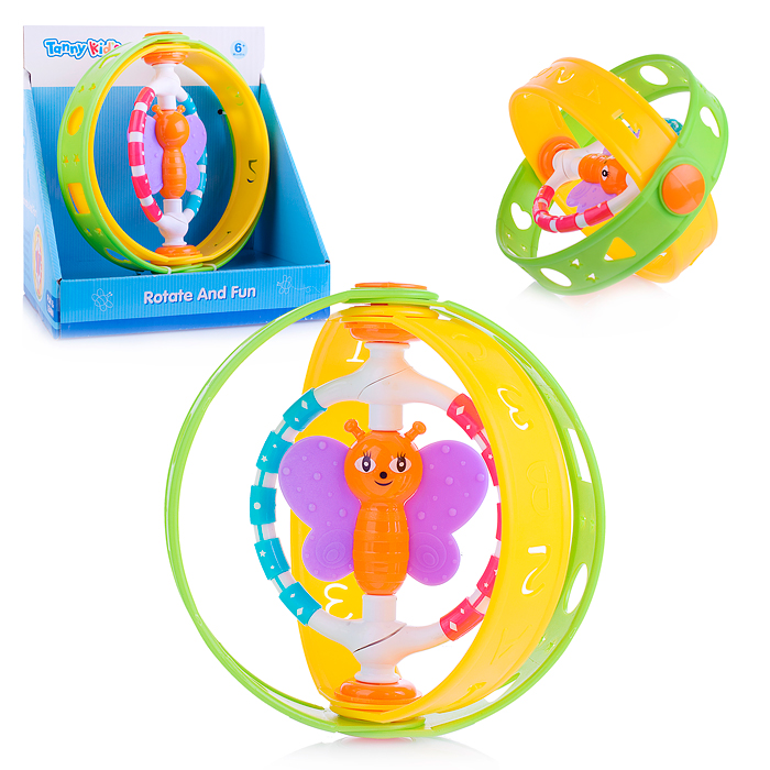 Погремушка "Бабочка" TY9083 в коробке Погремушка "Бабочка" TY9083 в коробке