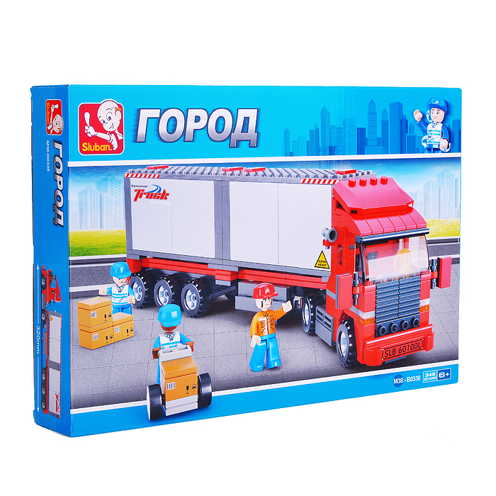 Конструктор М38-В0338 "Трейлер" (345 дет.) Конструктор М38-В0338 "Трейлер" (345 дет.)