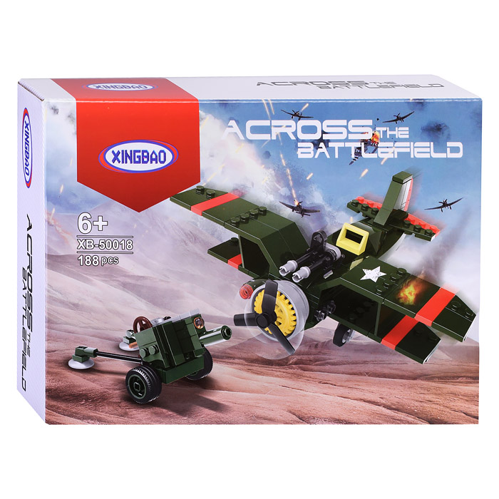 Конструктор XB-50018 (188 дет.) в коробке Конструктор XB-50018 (188 дет.) в коробке