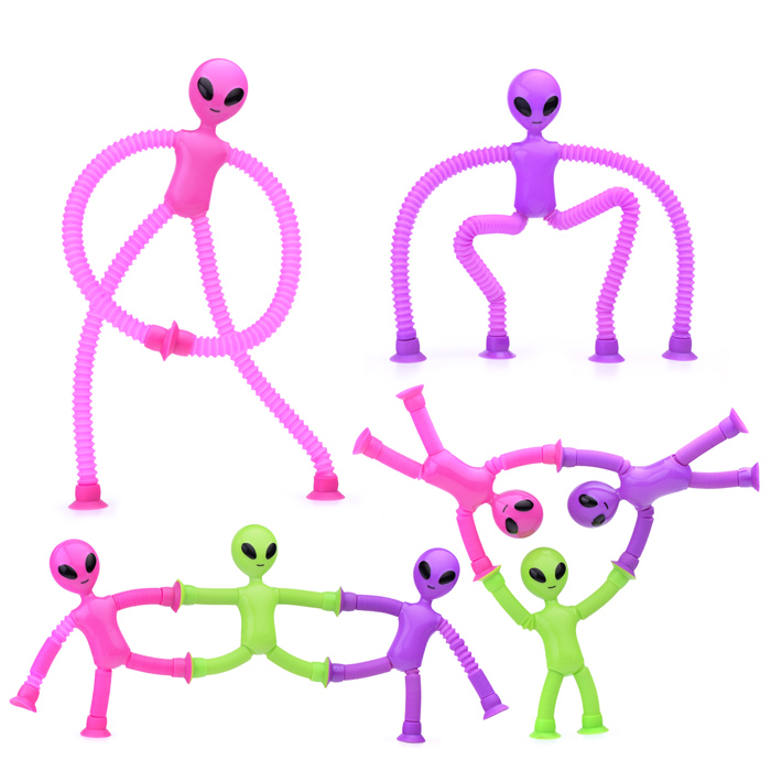Игрушка антистресс LY635-2A "Инопланетянин" в пакете Игрушка антистресс LY635-2A "Инопланетянин" в пакете