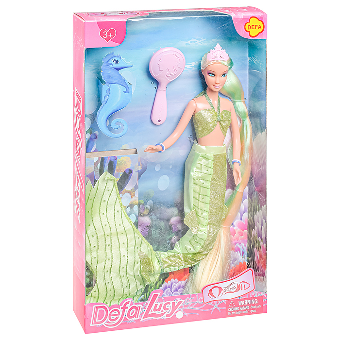 Фото к товару Кукла 8225 "Королева морей" с аксессуарами, в коробке Кукла 8225 "Королева морей" с аксессуарами, в коробке