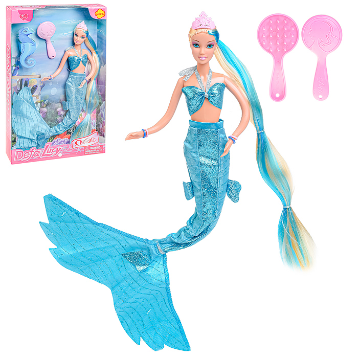 Фото к товару Кукла 8225 "Королева морей" с аксессуарами, в коробке Кукла 8225 "Королева морей" с аксессуарами, в коробке