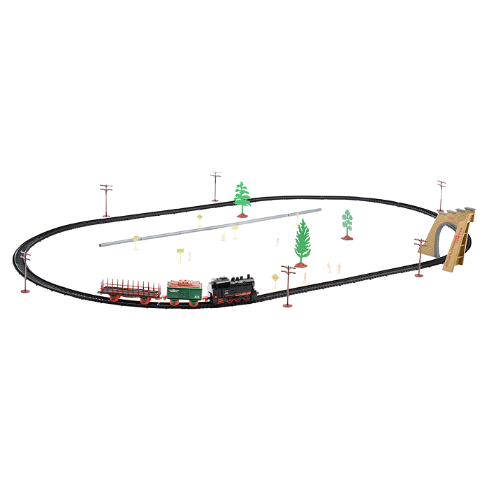 Фото к товару Железная дорога 1230C-3 "Путь" на батарейках, в коробке Железная дорога 1230C-3 "Путь" на батарейках, в коробке