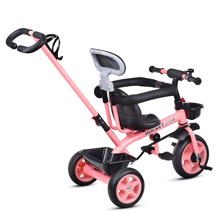 Фото к товару Велосипед 188 3-х колесный, розовый Велосипед 188 3-х колесный, розовый