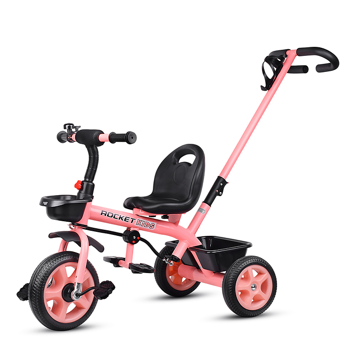 Фото к товару Велосипед 188 3-х колесный, розовый Велосипед 188 3-х колесный, розовый