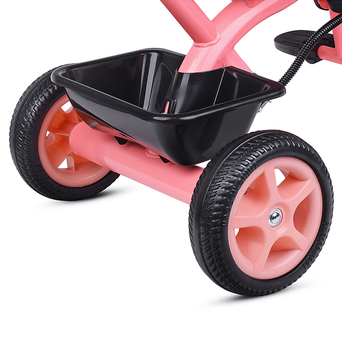 Фото к товару Велосипед 188 3-х колесный, розовый Велосипед 188 3-х колесный, розовый