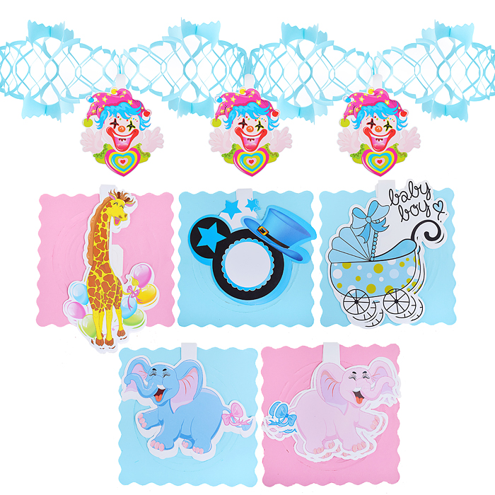 Гирлянды "Детские универсальные", 5м, ассорти Гирлянды "Детские универсальные", 5м, ассорти