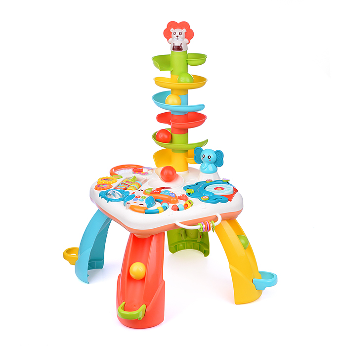 Фото к товару Развивающий столик Y0071 "Веселый аттракцион" световые и звуковые эффекты Развивающий столик Y0071 "Веселый аттракцион" световые и звуковые эффекты