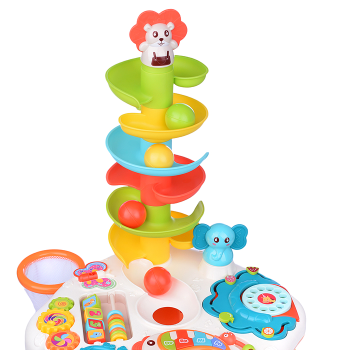 Фото к товару Развивающий столик Y0071 "Веселый аттракцион" световые и звуковые эффекты Развивающий столик Y0071 "Веселый аттракцион" световые и звуковые эффекты