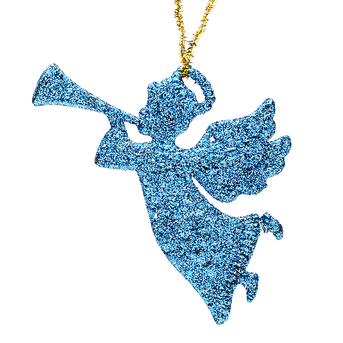 Набор новогодних украшений S0992 "Ангелочки" (3шт.)