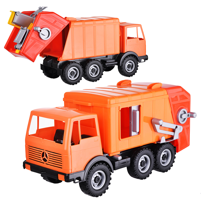 Мусоровоз (3-х осный) (45 см) Мусоровоз (3-х осный) (45 см)