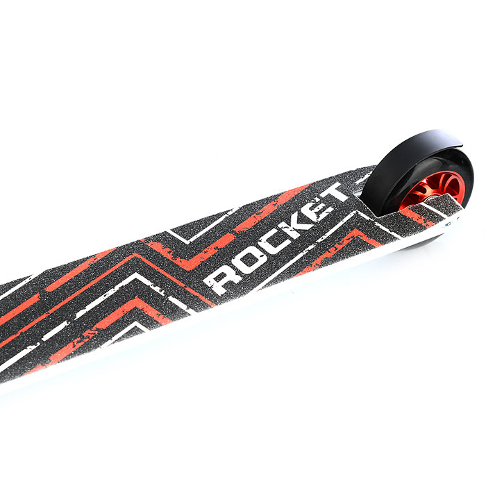 Фото к товару Самокат трюковый ROCKET,колеса PU/алюминий 100 мм,ABEC 7 Самокат трюковый ROCKET,колеса PU/алюминий 100 мм,ABEC 7