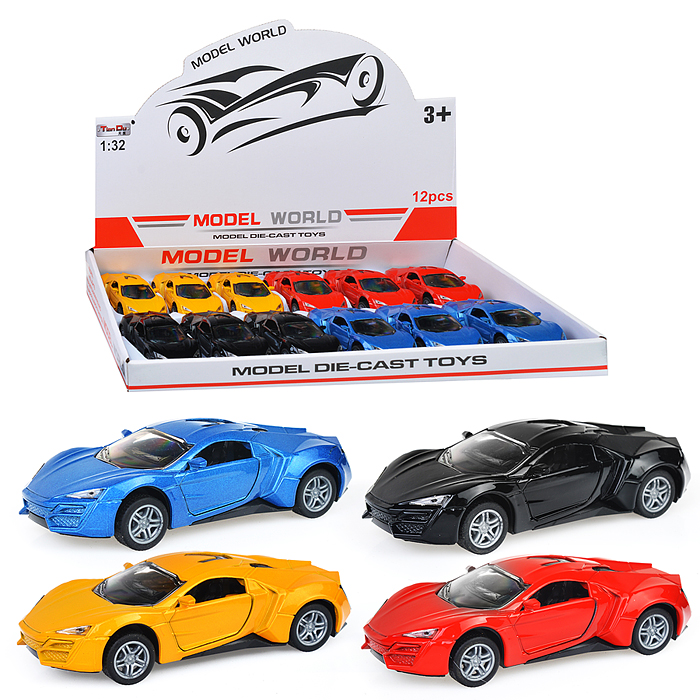 Машина F1104-2M "Гиперкар" метал., в дисплее Машина F1104-2M "Гиперкар" метал., в дисплее