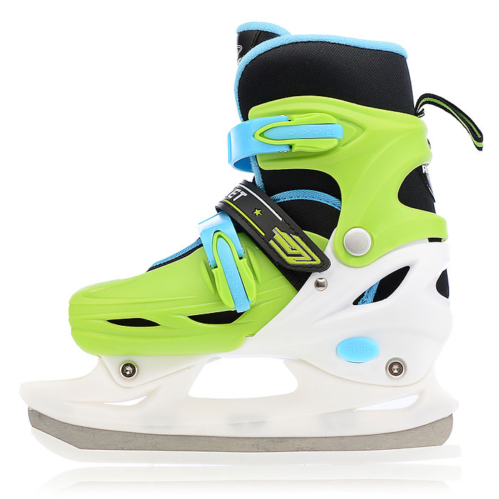 Фото к товару Коньки R0009 детские M зеленые Коньки R0009 детские M зеленые