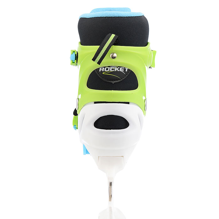 Фото к товару Коньки R0009 детские M зеленые Коньки R0009 детские M зеленые