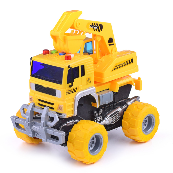 Фото к товару Машина WY513C "Строительная техника" с ковшом, 1:20 (свет, звук) на батарейках, в коробке Машина WY513C "Строительная техника" с ковшом, 1:20 (свет, звук) на батарейках, в коробке