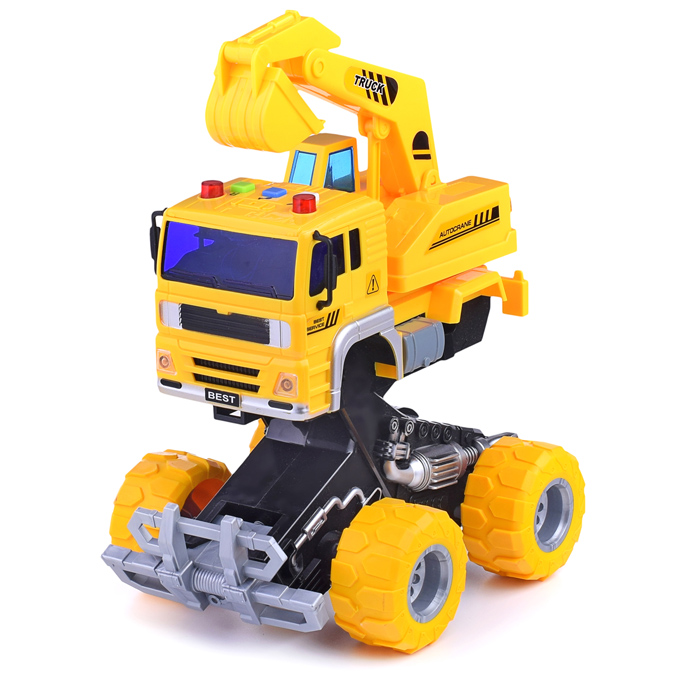 Фото к товару Машина WY513C "Строительная техника" с ковшом, 1:20 (свет, звук) на батарейках, в коробке Машина WY513C "Строительная техника" с ковшом, 1:20 (свет, звук) на батарейках, в коробке