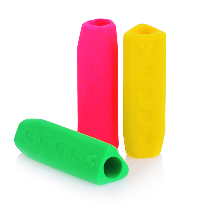 Фото к товару Набор ластиков Pencil Holder, термопластичная резина, треугольный, 3 шт, размер 40х13 мм, 1 дизайн, Набор ластиков Pencil Holder, термопластичная резина, треугольный, 3 шт, размер 40х13 мм, 1 дизайн,