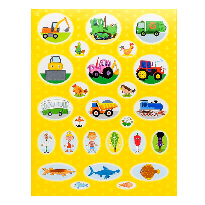 Книжка с картинками "Синий трактор" Мои друзья