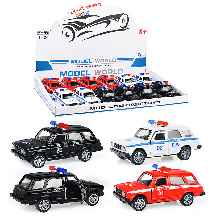 Машина F1137-4M "Спецслужба-4" метал., в дисплее Машина F1137-4M "Спецслужба-4" метал., в дисплее