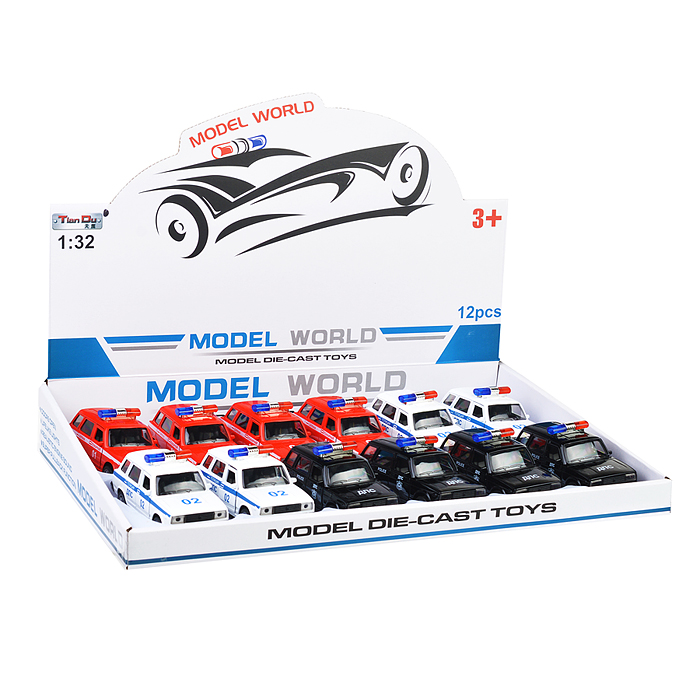 Фото к товару Машина F1137-4M "Спецслужба-4" метал., в дисплее Машина F1137-4M "Спецслужба-4" метал., в дисплее