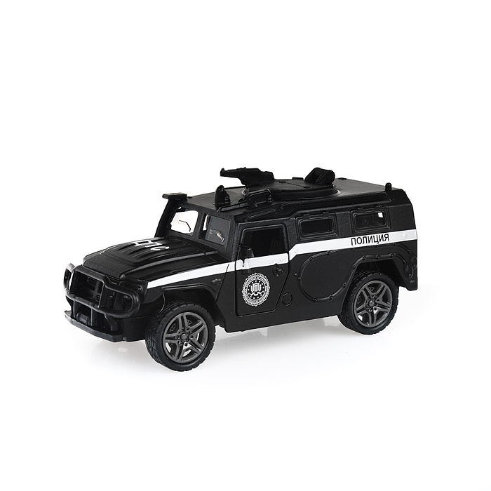 Фото к товару Машина F1131-3M "Спецподразделение" метал., в коробке Машина F1131-3M "Спецподразделение" метал., в коробке