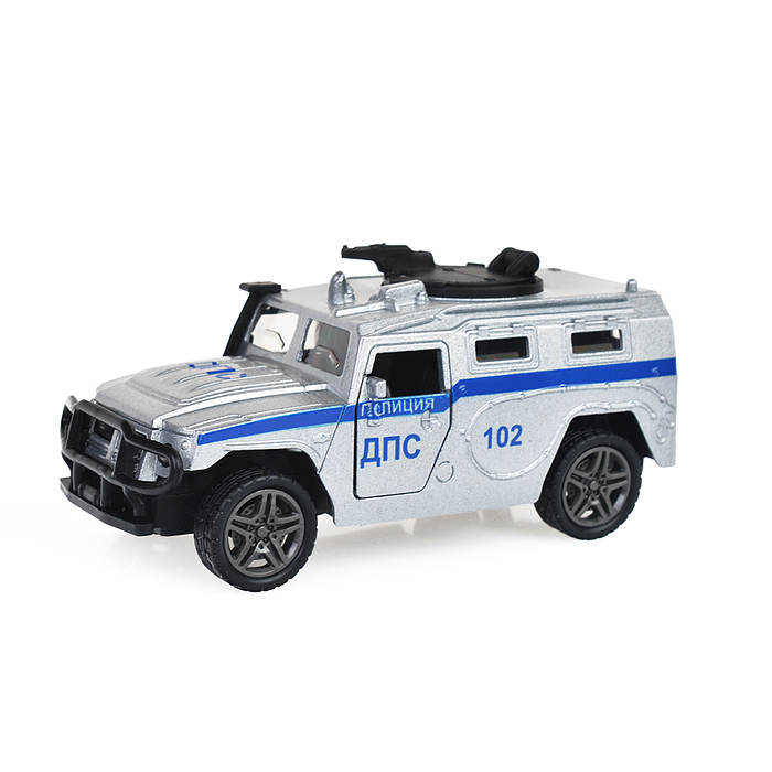 Фото к товару Машина F1131-3M "Спецподразделение" метал., в коробке Машина F1131-3M "Спецподразделение" метал., в коробке