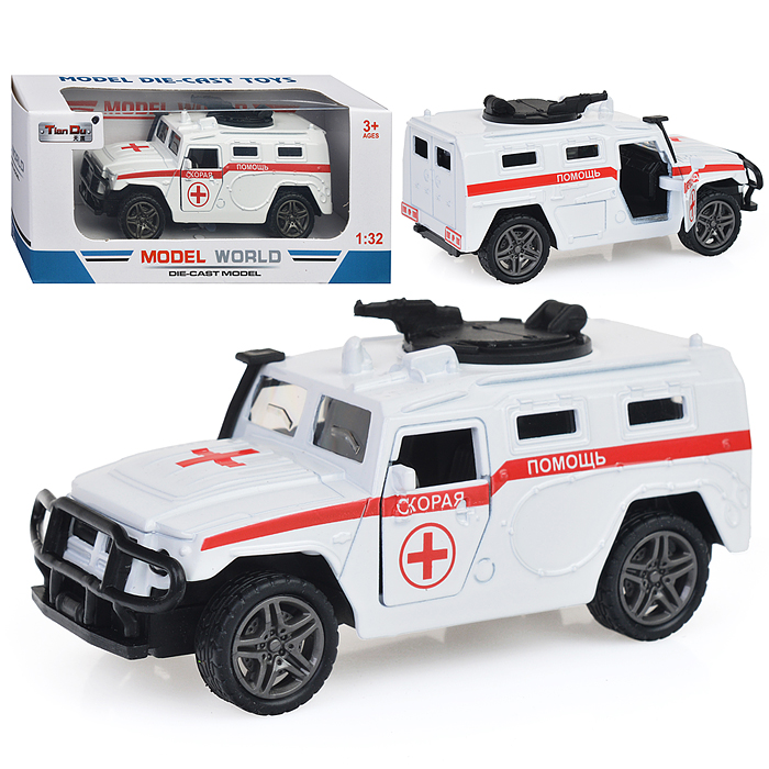 Фото к товару Машина F1131-3M "Спецподразделение" метал., в коробке Машина F1131-3M "Спецподразделение" метал., в коробке