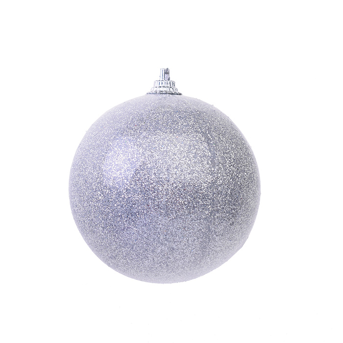 Набор елочных шаров S1804 (8см*3шт) серебро