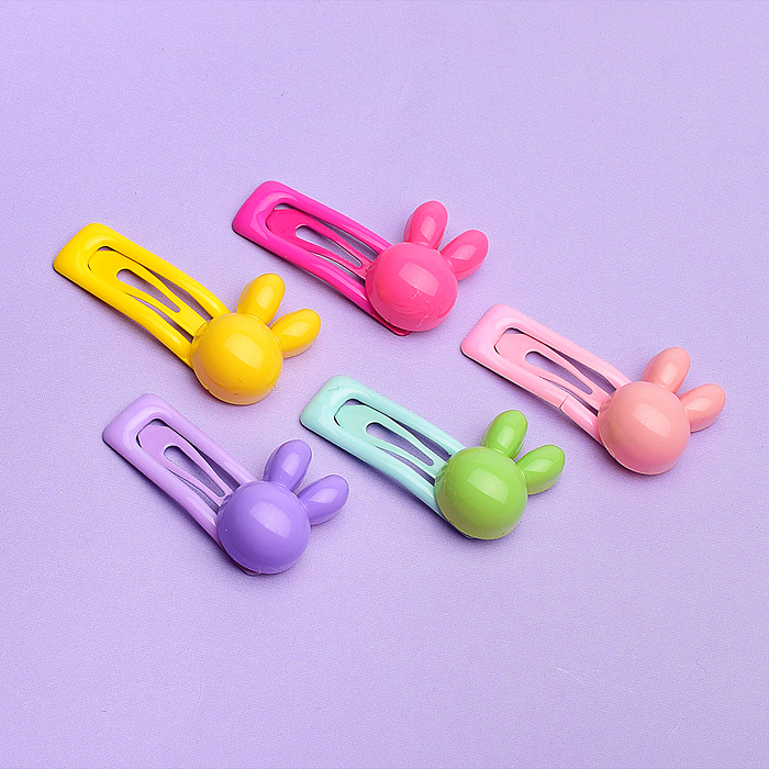 Набор заколок для волос 00-3884 "Зайчик" в пакете