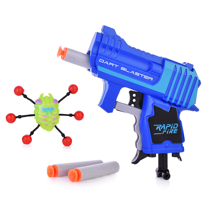 Пистолет JL-734 "Rapid fire" с мягкими пулями, в пакете Пистолет JL-734 "Rapid fire" с мягкими пулями, в пакете