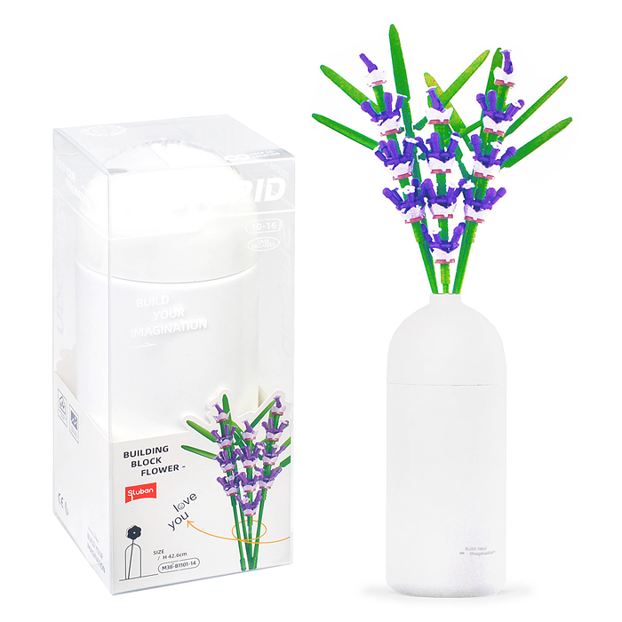 Конструктор M38-B1101-14 "Лаванда" (258 дет.) Конструктор M38-B1101-14 "Лаванда" (258 дет.)