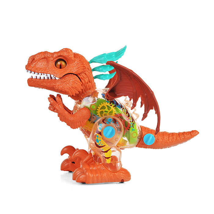 Конструктор динозавр M8018-66 "Эпоха древнего мира" с отверткой, в коробке