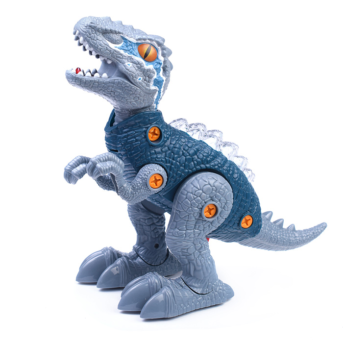 Конструктор 3301-1 "Могучий динозавр" с отверткой, в коробке