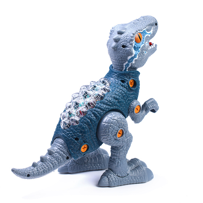 Конструктор 3301-1 "Могучий динозавр" с отверткой, в коробке