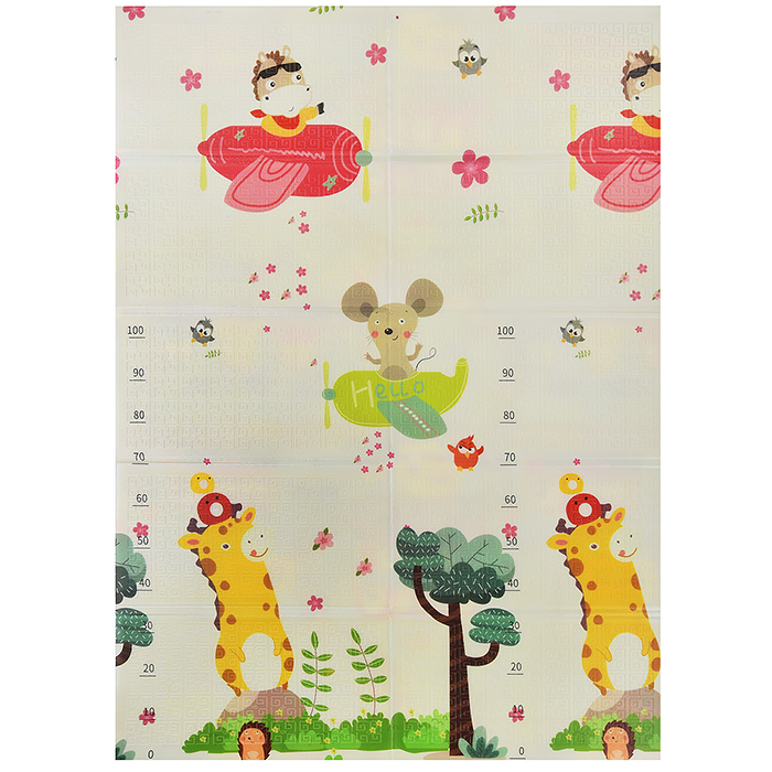 Коврик развивающий 00-1462 "Автобус/Самолетики" (120*180*0.8см.) EVA